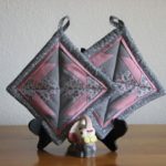 Gray Potholders