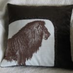 Brown Lion Pillow